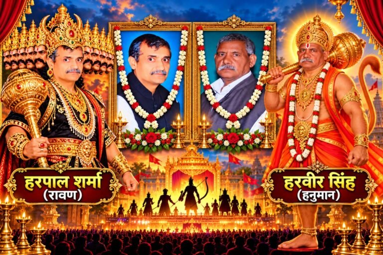 दो कलाकारों के जाने से खामोश हुआ ‘रामलीला’ का मंच