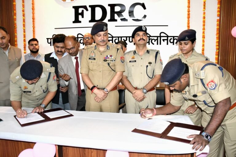 एडीजी जोन भानु भास्कर का थाना रोहटा दौरा, परिवार विवाद निवारण क्लिनिक का उद्घाटन
