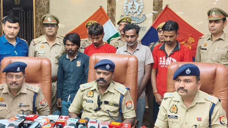 सदर बाजार पुलिस और स्वाट टीम को बड़ी सफलता, वाहन चोर गिरोह के 4 बदमाश गिरफ्तार, 10 वाहन बरामद